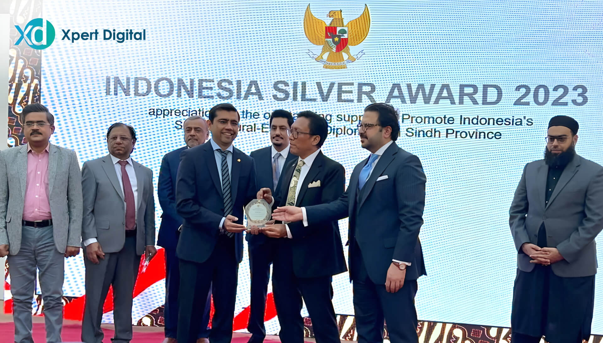 Xpert Digital (XD) was awarded "Indonesia Silver Award 2023" by the CG, Dr. June Kuncoro, owing to its impeccable contribution to APAC region